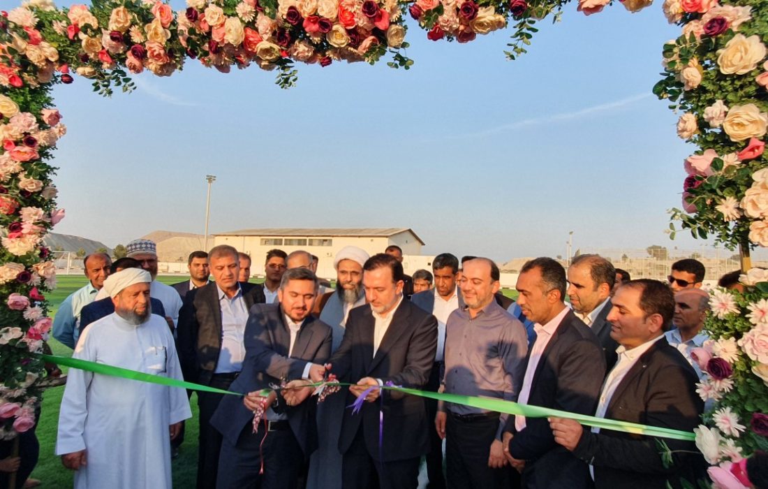 زمین چمن 10 هزار مترمربعی سوزا به بهره برداری رسید