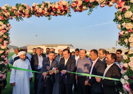 زمین چمن 10 هزار مترمربعی سوزا به بهره برداری رسید