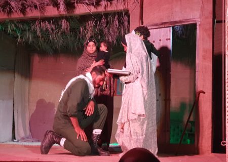 هنرمندان انقلابی قشم مطالبه رهبری را «به رنگ هنر» محقق کردند