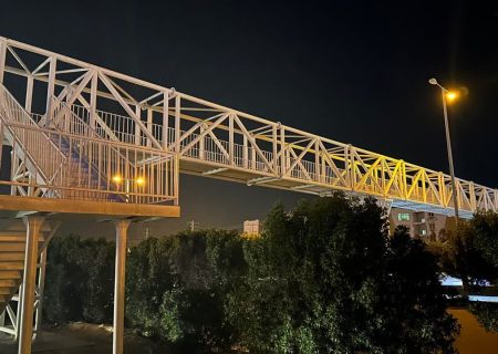 احداث پل عابر پیاده مسکن مهر قشم با اعتبار 35 میلیارد ریال