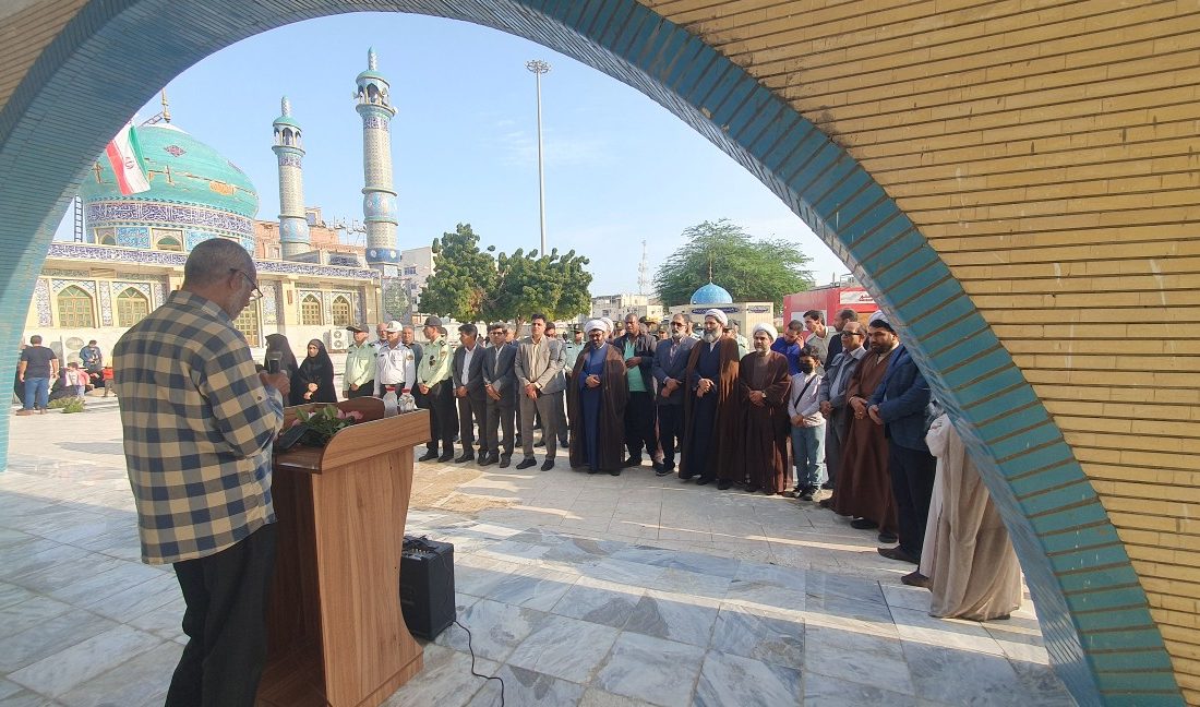 تجدید میثاق با ولایت/ میهمانی لاله ها در قشم برگزار شد