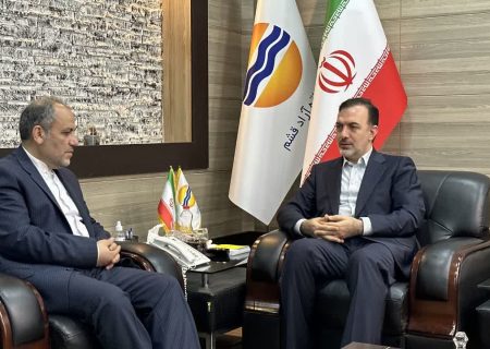 دیدار مدیرعامل سازمان منطقه آزاد قشم و سفیر ایران در قزاقستان
