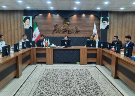نخستین جلسه کمیته امنیتی، انتظامی و ترافیک ستاد اجرایی خدمات سفر قشم برگزار شد