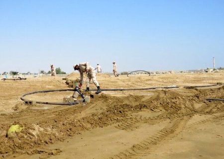 کشف خط لوله ۶ کیلومتری انتقال سوخت قاچاق در سواحل میناب