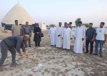 آغاز ساخت پنجمین برکه خیرساز در گربدان قشم