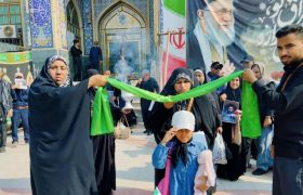 حافظان تنگه هرمز عازم آیین تشییع قائد شهید امت شدند