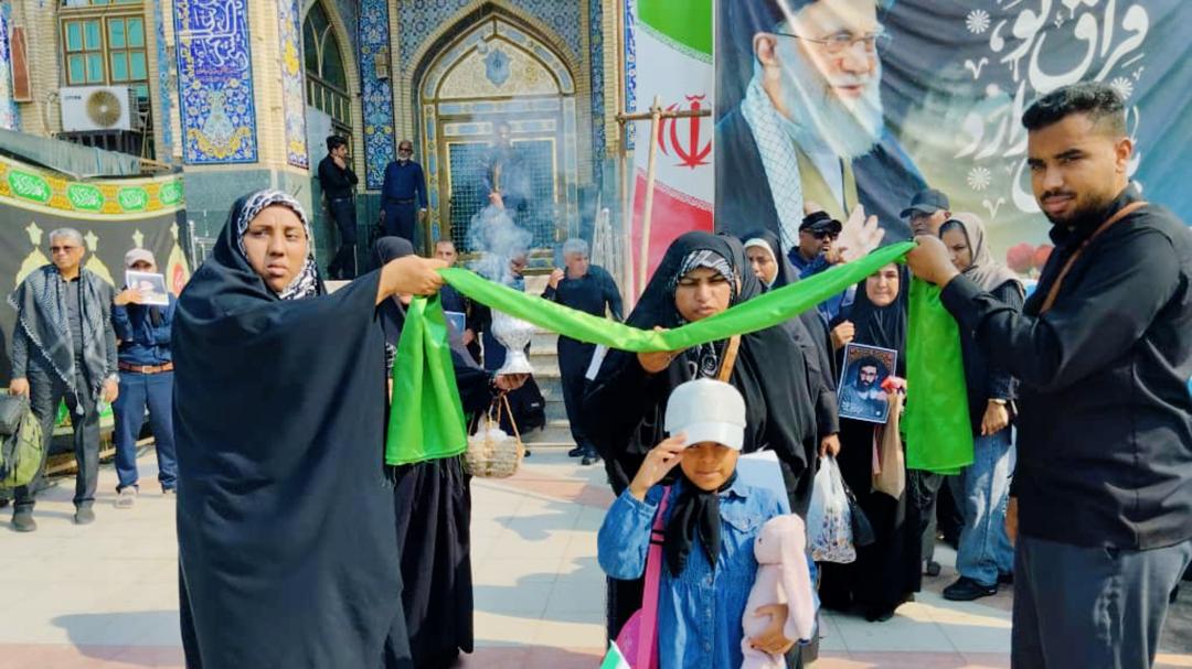 حافظان تنگه هرمز عازم آیین تشییع قائد شهید امت شدند