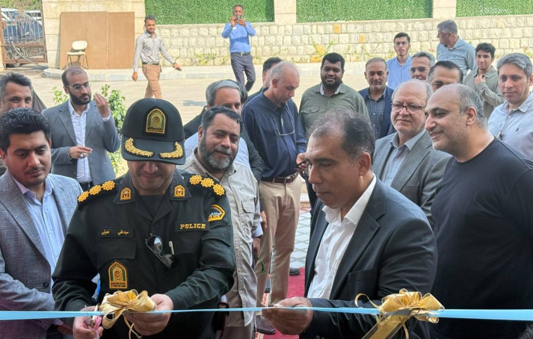 باغ مدرسه خلیج فارس در قشم افتتاح شد